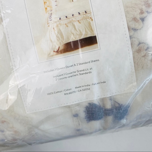 Anthro x Vineet Bahl Embroidered Romula Duvet Set - Picture 9 of 10